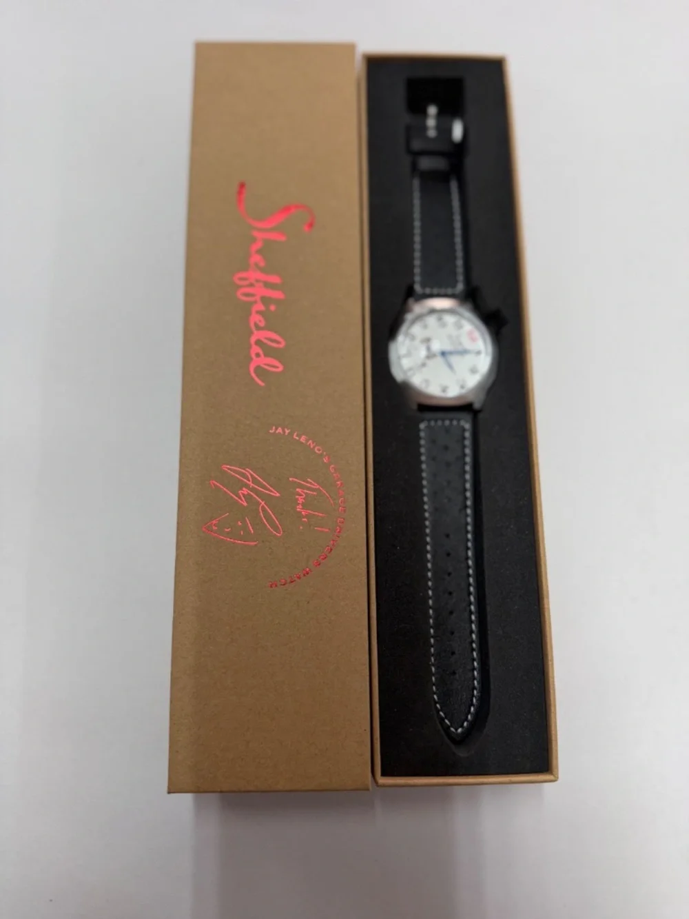 Jay Leno's Garage Limited Edition Driver's Sheffield Watch for Yamaava Casino